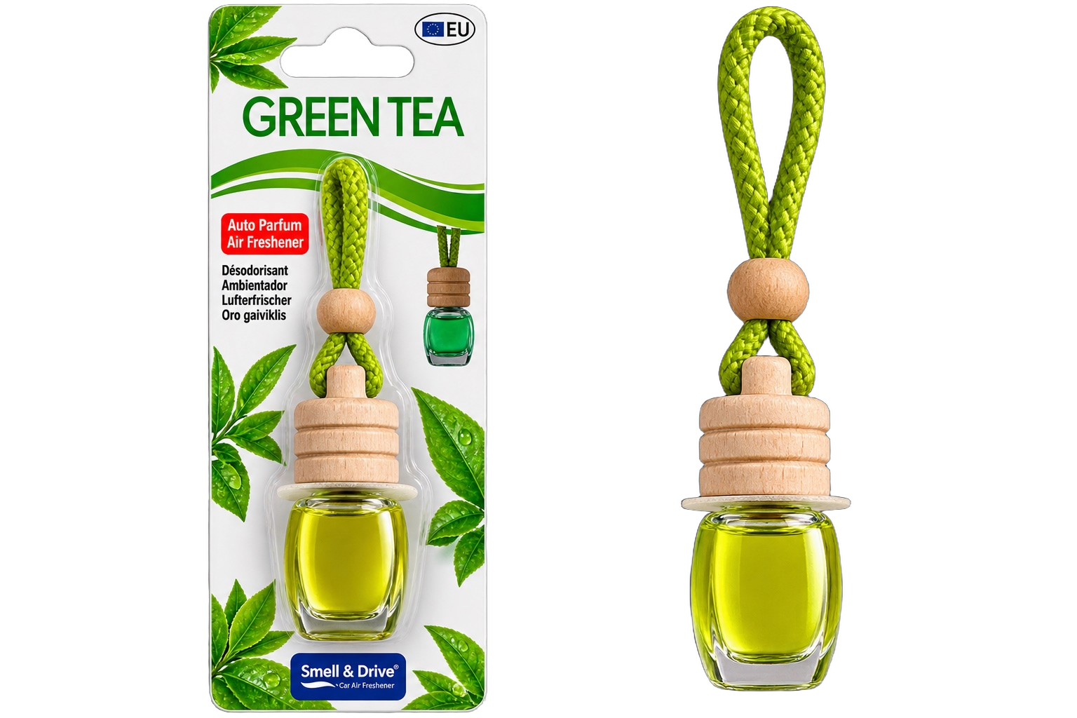 Green Tea Hanging Bottle